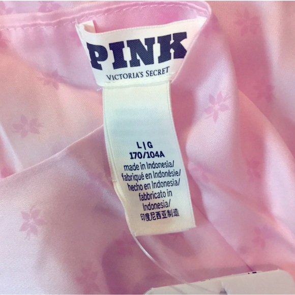 Victoria’s Secret PINK Babydoll Mini Slip Dress Pink Size L NWT - Picture 4 of 10